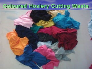 Any Type of Coloured Cotton Waste to Pure White Cotton Fiber Project