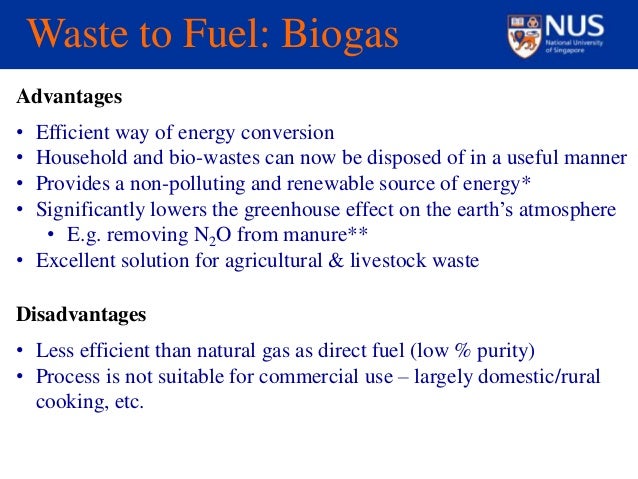Waste to energy