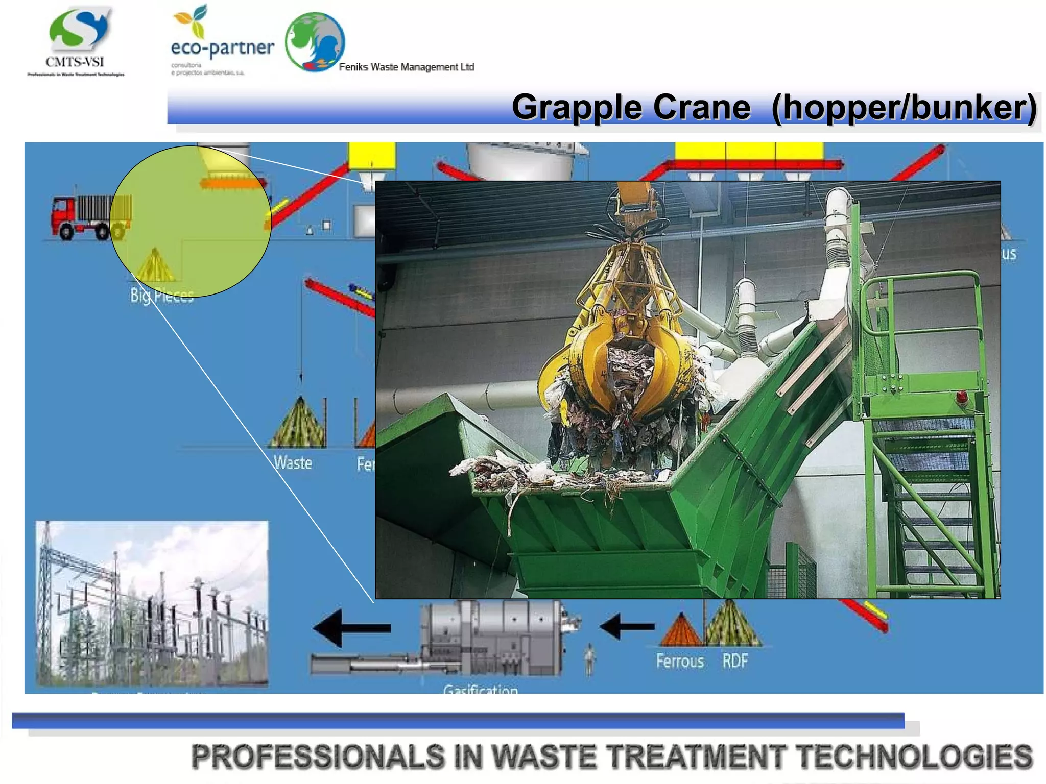 Grapple Crane  (hopper/bunker) 