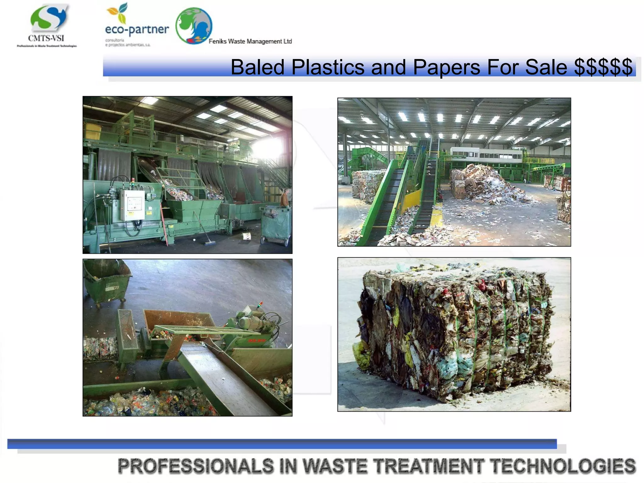 Baled Plastics and Papers For Sale $$$$$ 