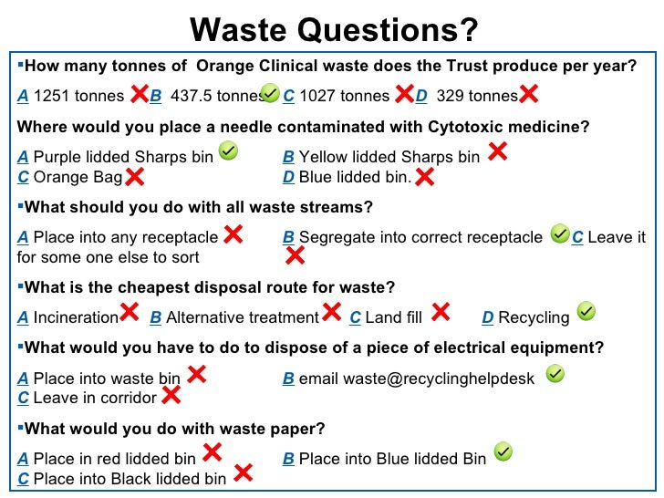 Frimley Waste Training