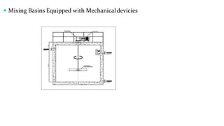  Mixing Basins Equipped with Mechanicaldevicies
 