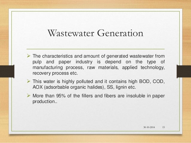 Us pulp and paper industry