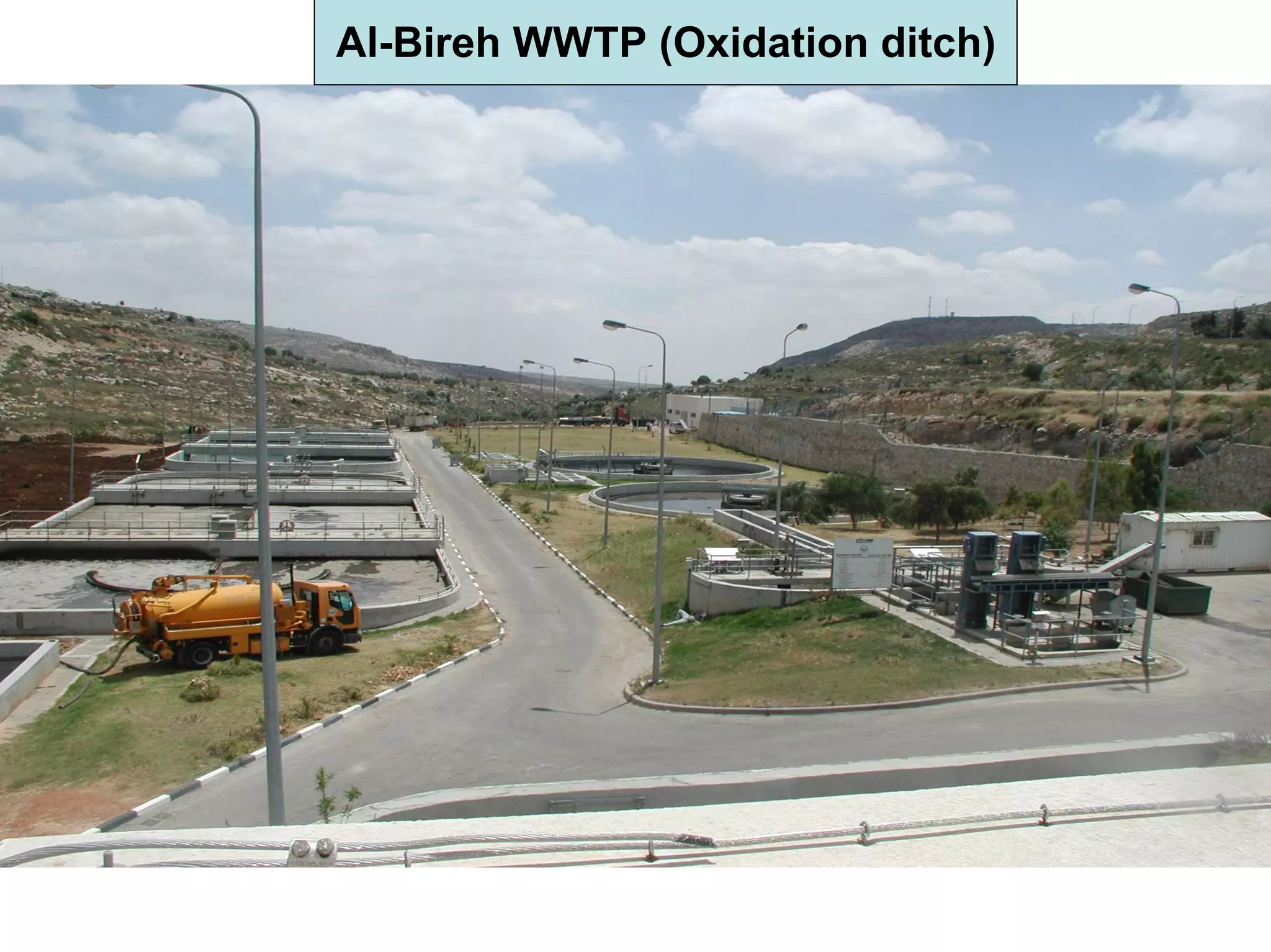 Al-Bireh WWTP (Oxidation ditch)
 