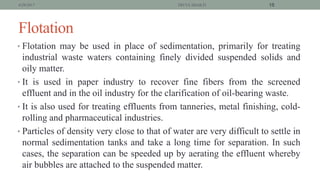 Waste water treatment | PPTX