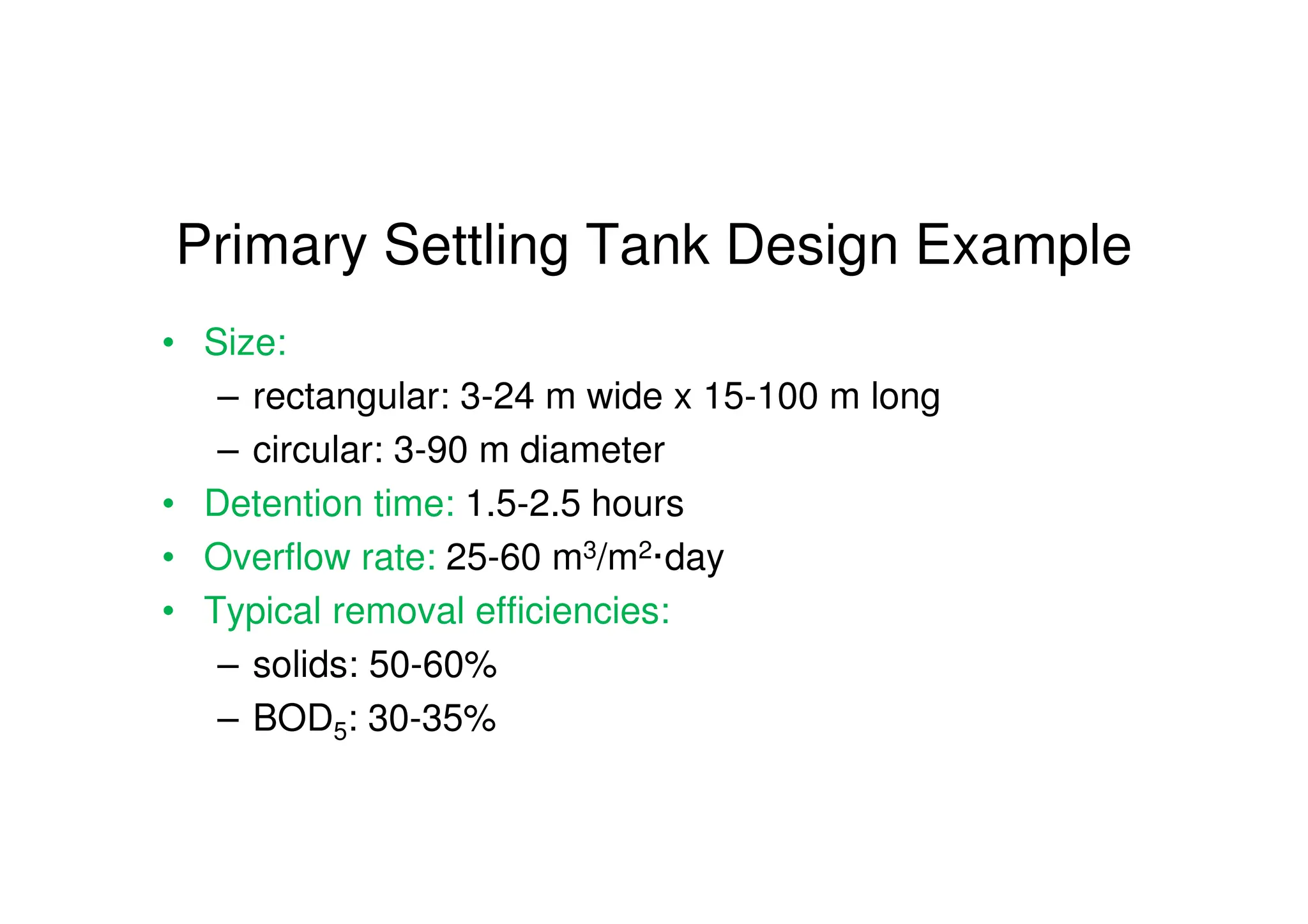 Primary Setting Tank Waste water treatment Waste water treatment | PDF