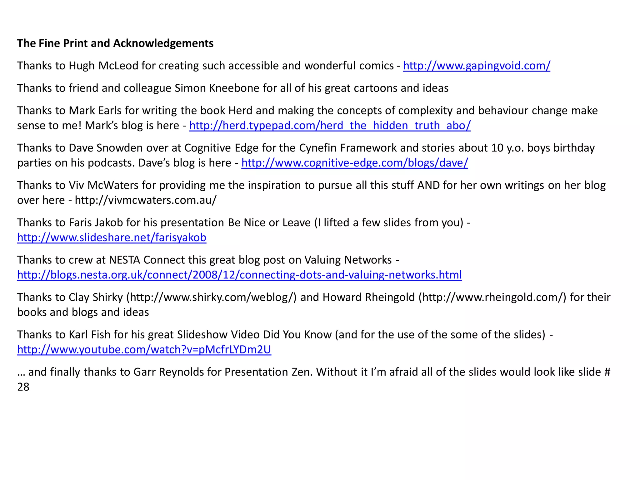 Forget the Magic Lever & lessons from social media