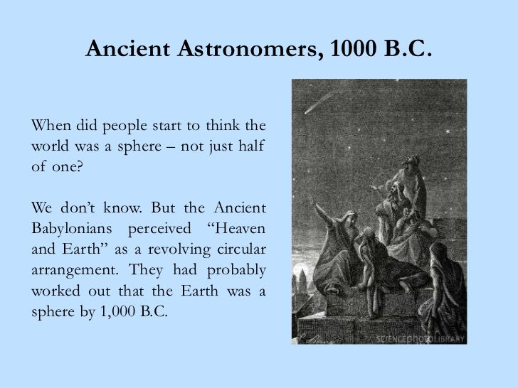 Who first Knew the Earth was Round?