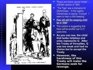 was the treaty of versailles too harsh