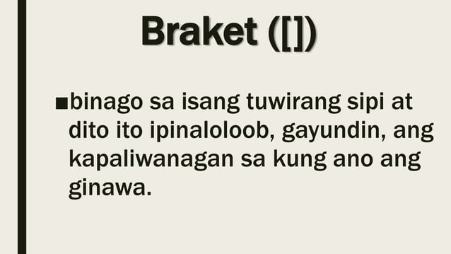 Wastong paggamit ng mga bantas | PPTX