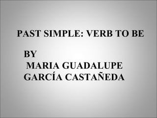 Was, Were(Past Simple) | PPT