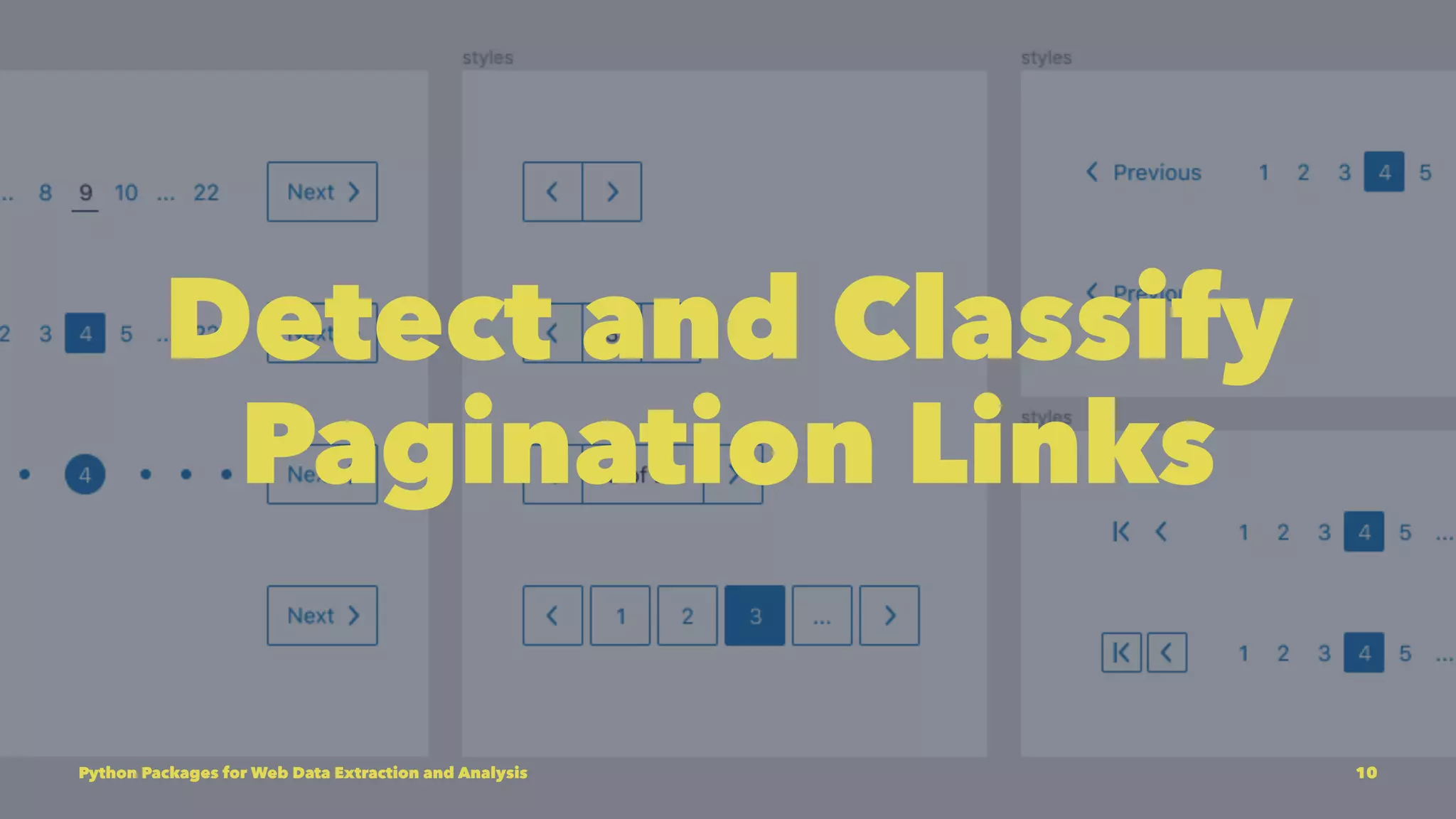 Python Packages for Web Data Extraction and Analysis | PPT | Free Download
