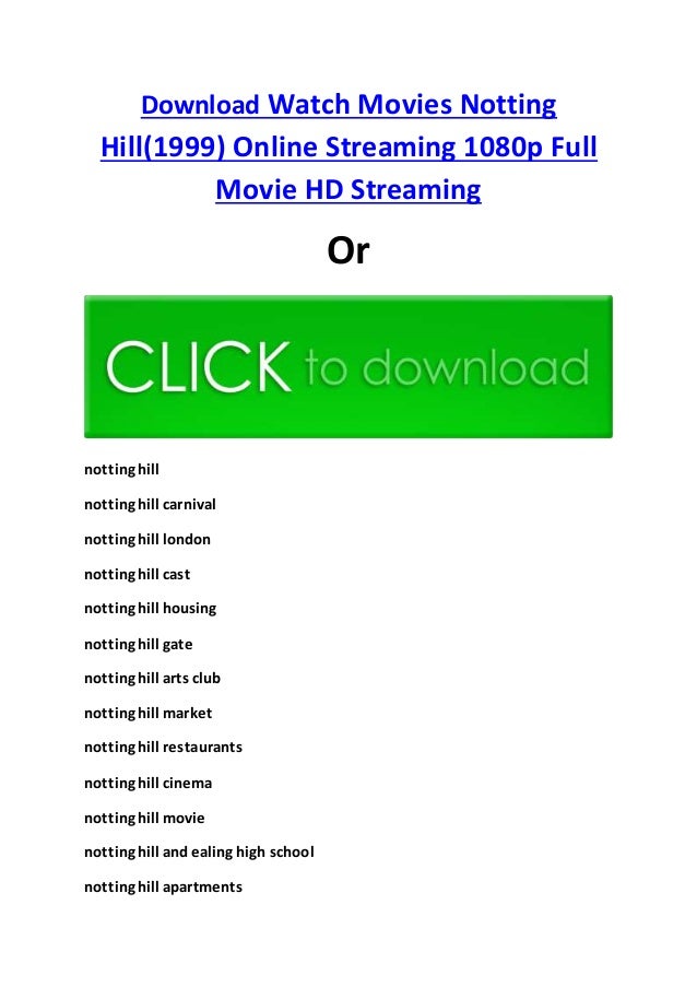 notting hill online stream notting hill online stream