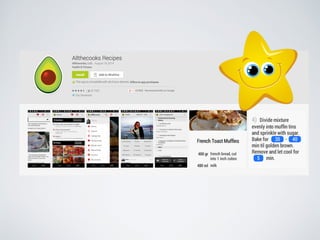 Android UX Applied 
Lets see some examples 
http://time.com/2964389/android-wear-watch-review/ 
 