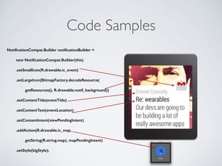 How to make your app 
wear-ready 
 