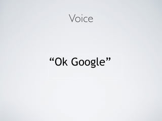Enhanced Notifications 
• Single Notification 
• Can have multiple 
actions 
• Appears by default, 
with only action “Open 
on phone”. 
 