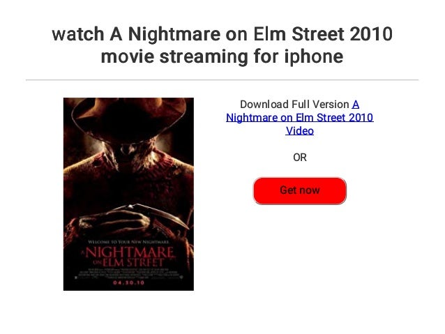 Nightmare On Elm Street Stream Nightmare On Elm Street Stream