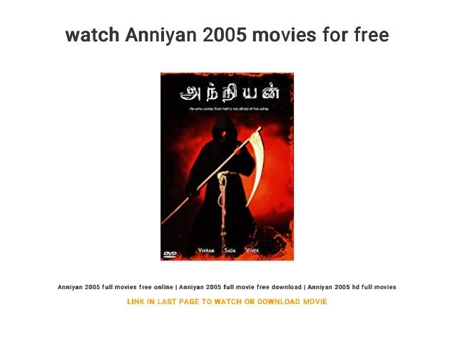 Anniyan Hd Movie Online