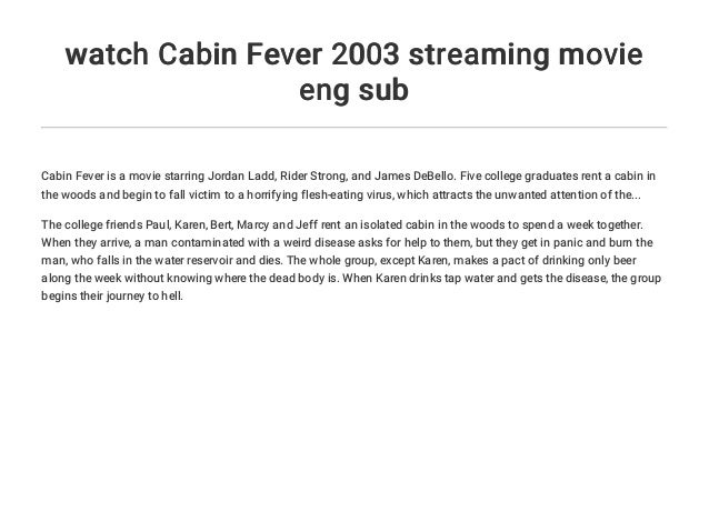 Cabin In The Woods Streaming Eng Sub India Travel Faq