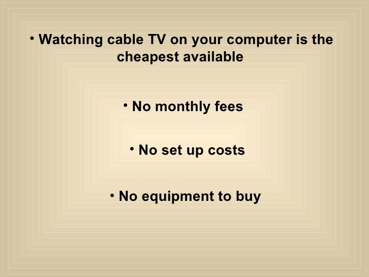 how to watch tv on your computer without cable how to watch tv on your computer without cable