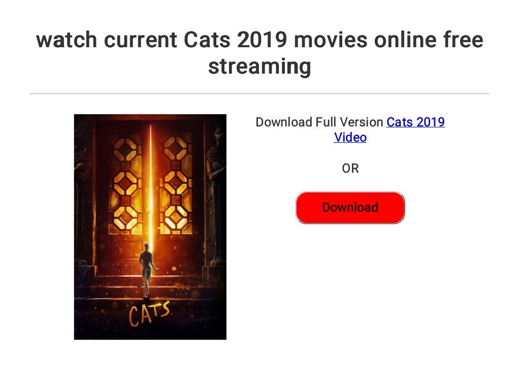 watch current Cats 2019 movies online free streaming