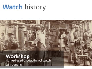 history of swiss watchmaking