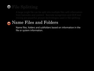 Folder Watching For Automated Document Capture, Batch Scanning