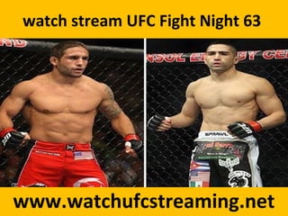 watch stream UFC Fight Night 63
www.watchufcstreaming.net
 