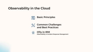 Watching Somebody Else's Computer: Cloud Native Observability | PPT