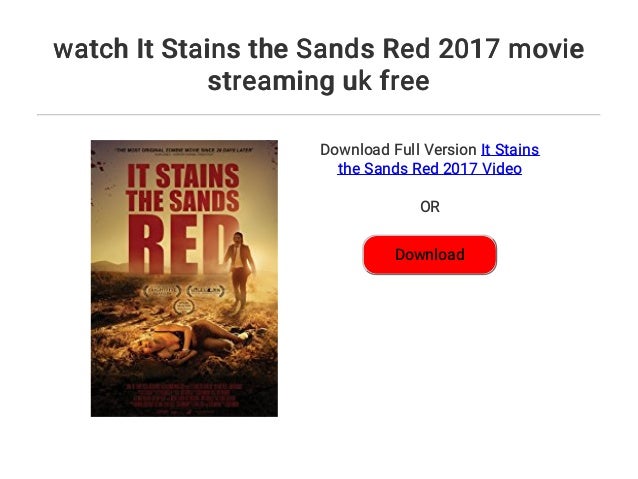 It Stains The Sands Red Stream Deutsch It Stains The Sands Red Stream Deutsch