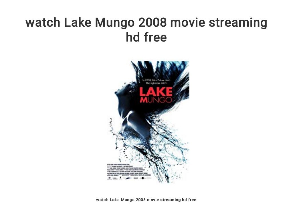 watch Lake Mungo 2008 movie streaming hd free