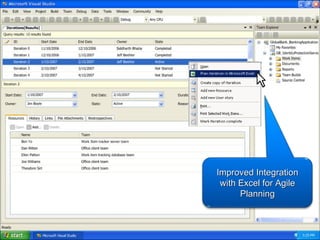 Improved Integration with Excel for Agile Planning 