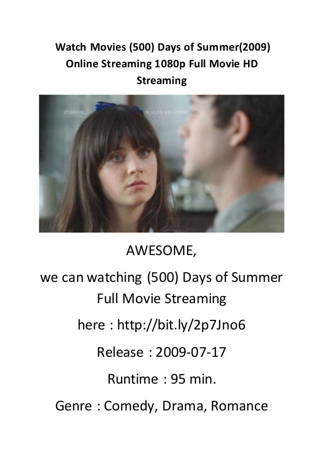 500 Days Of Summer Stream 500 Days Of Summer Stream