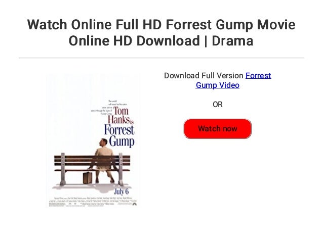 Watch Online Full HD Forrest Gump Movie Online HD Download ...