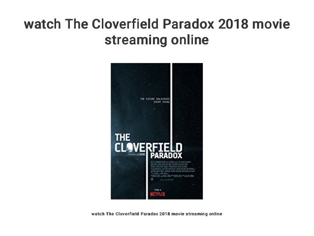 cloverfield full movie online