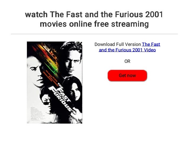watch The Fast and the Furious 2001 movies online free ...
