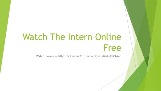 [Full-Watch!] "The Intern" Online FRee de dacung