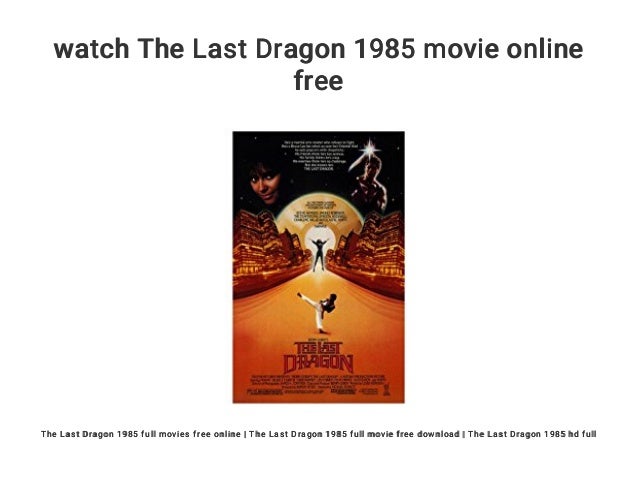 the last dragon movie 1985 youtube