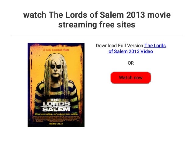 lords of salem stream lords of salem stream