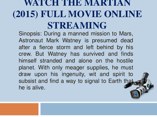 watch the martian 2015