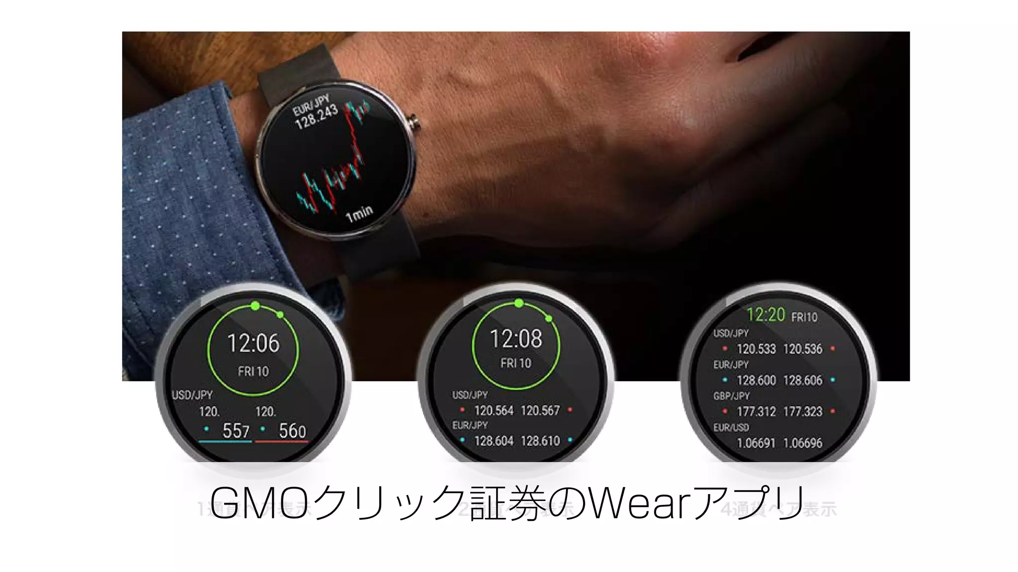 GMOクリック証券のWearアプリ
 