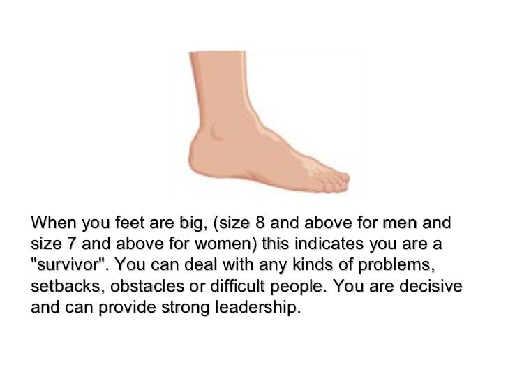 size 7 womens feet