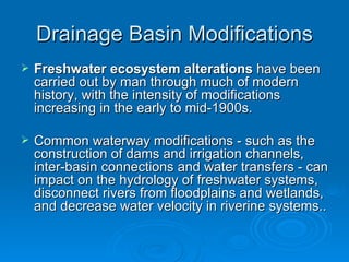 Water: Patterns of Production and Consumption | PPT