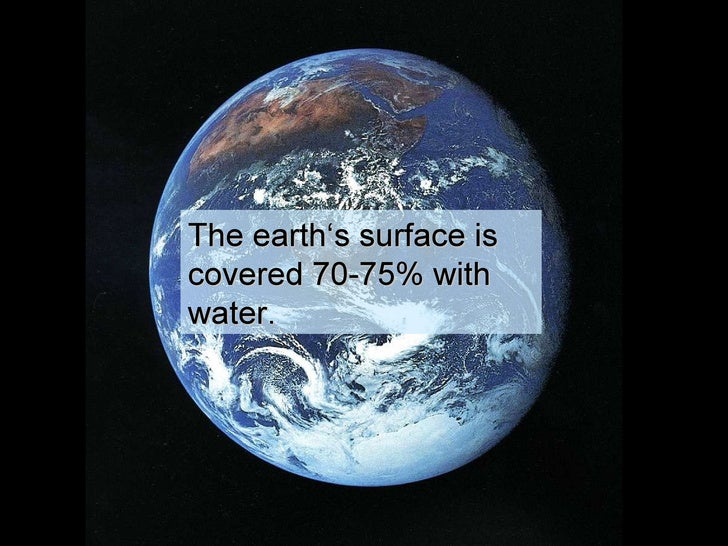 Water a special substance Water a special substance