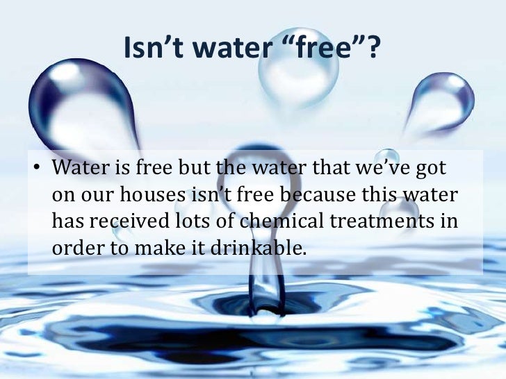 water