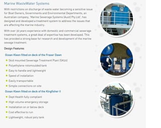 Marine WasteWater Systems