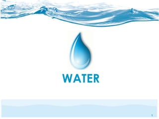 1 
WATER 
 