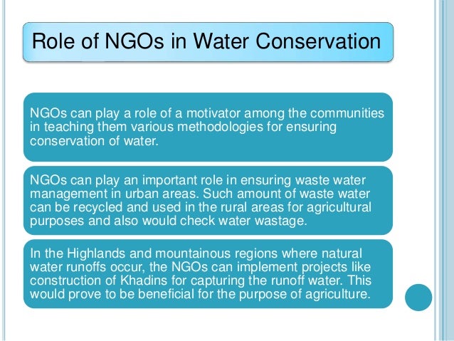 Ngos Working For Water Conservation In India – TTOQX
