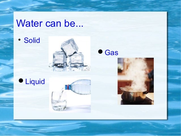 water