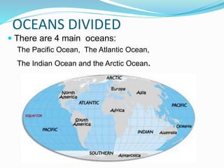 Divided Ocean Water. The hydrosphere | PPT